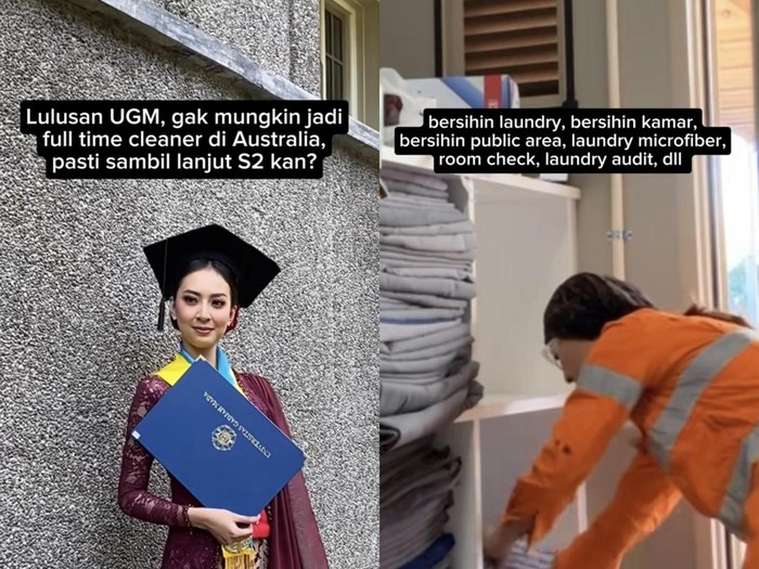 Kisah Viral Alumni UGM Yang Kerja Sebagai Petugas Kebersihan
