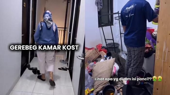 Viral Kamar Kost di Bekasi Dipenuhi Sampah